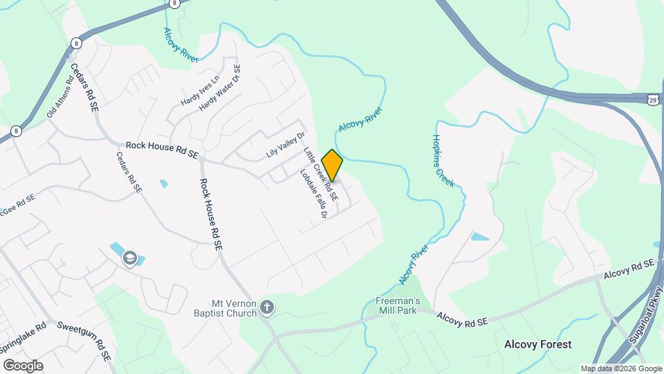 420 Little Creek Rd SE Map and Location Details