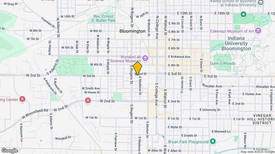 308 S Madison St Map and Location Details