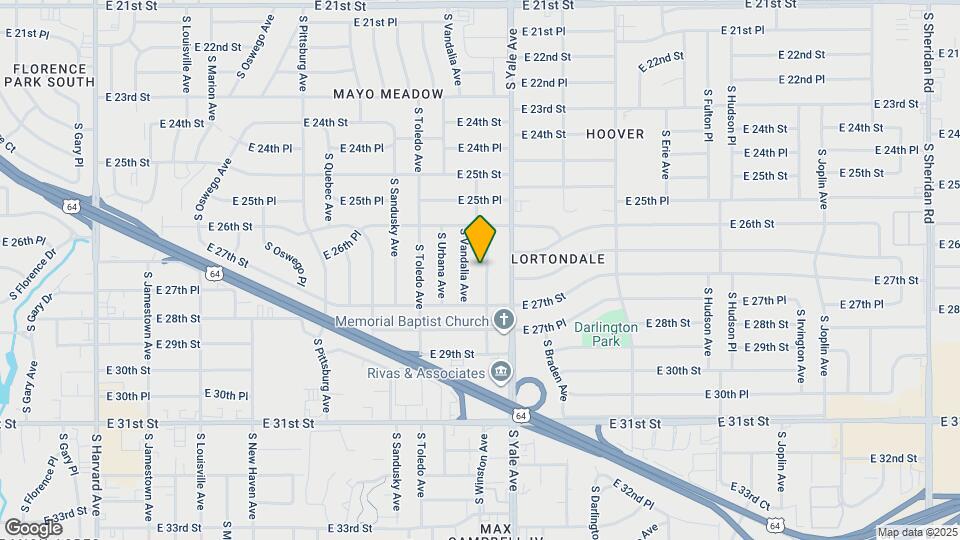 2644 S Winston Ave Map and Location Details