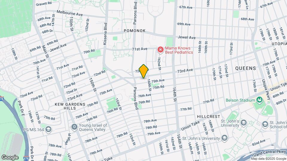 158-29 75th Ave Map and Location Details