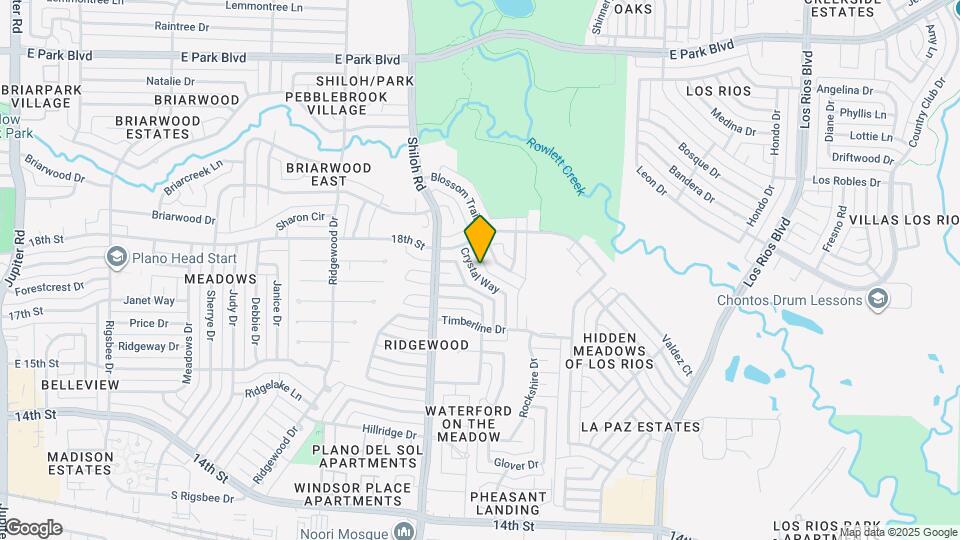 1756 Crystal Way Map and Location Details