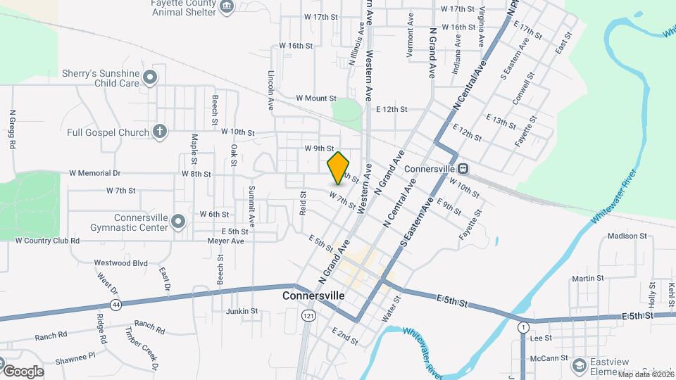 414 W 7th St, Unit 414 w 7th Map and Location Details