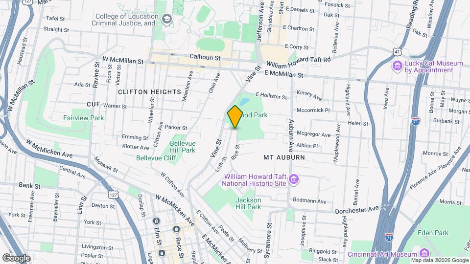 23 Thill St Map and Location Details