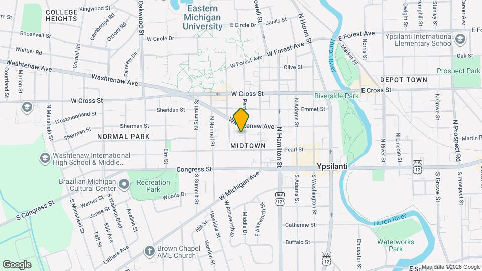 117 Perrin St Map and Location Details