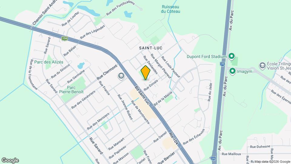 290 De Poitiers Pl Map and Location Details