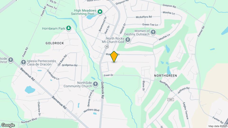 1131 Compass Creek Dr Map and Location Details