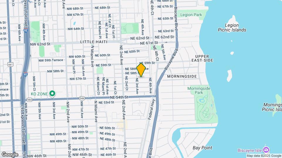 328 NE 57th St Map and Location Details