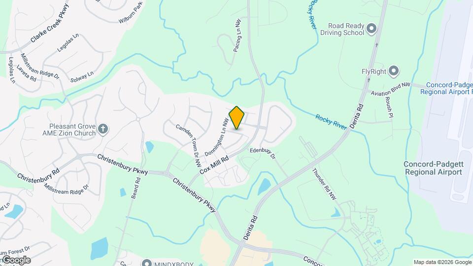 9610 Camberley Ave NW Map and Location Details