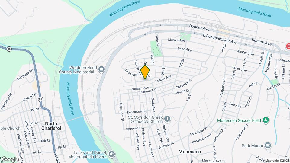 1220 Maple Ave Map and Location Details