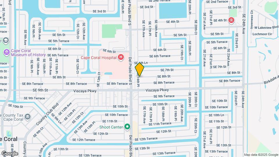 1618 SE 8th St Map and Location Details