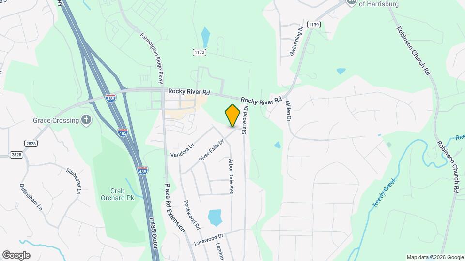 5312 River Falls Dr Map and Location Details