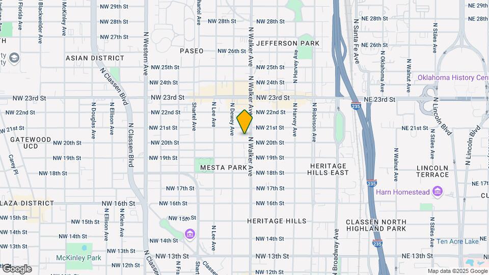 509 NW 20th St Map and Location Details