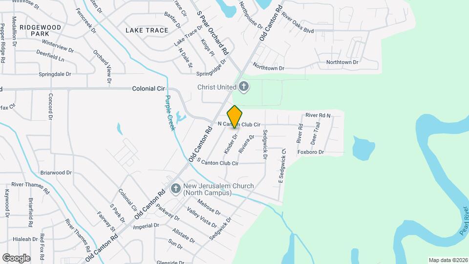 5866 Kinder Dr Map and Location Details