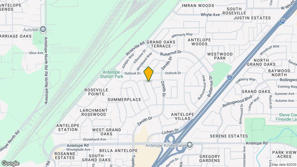 8077 Cornerstone Way Map and Location Details