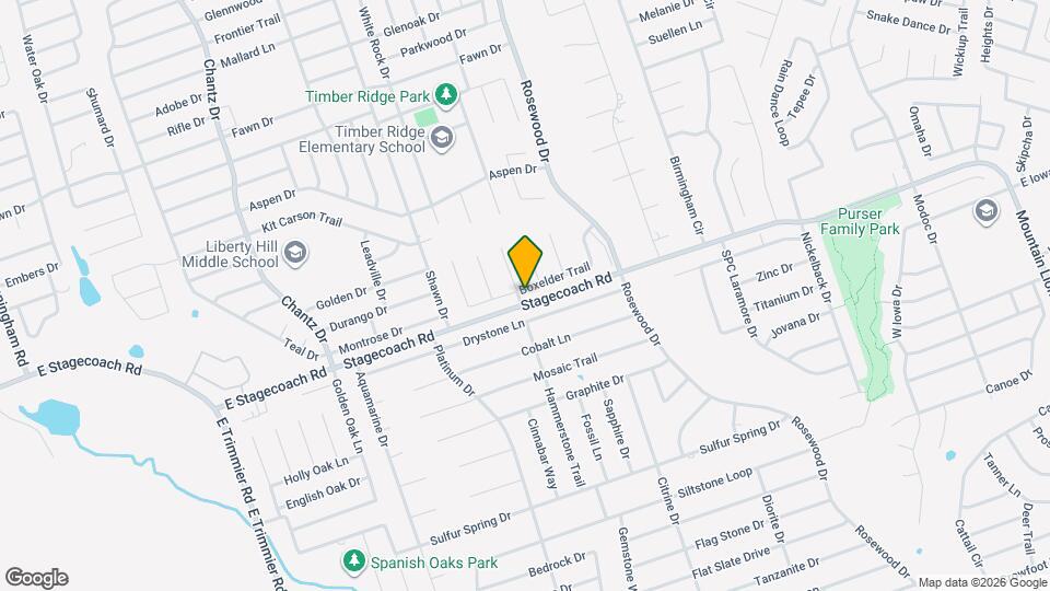 5900 Boxelder Trail Map and Location Details