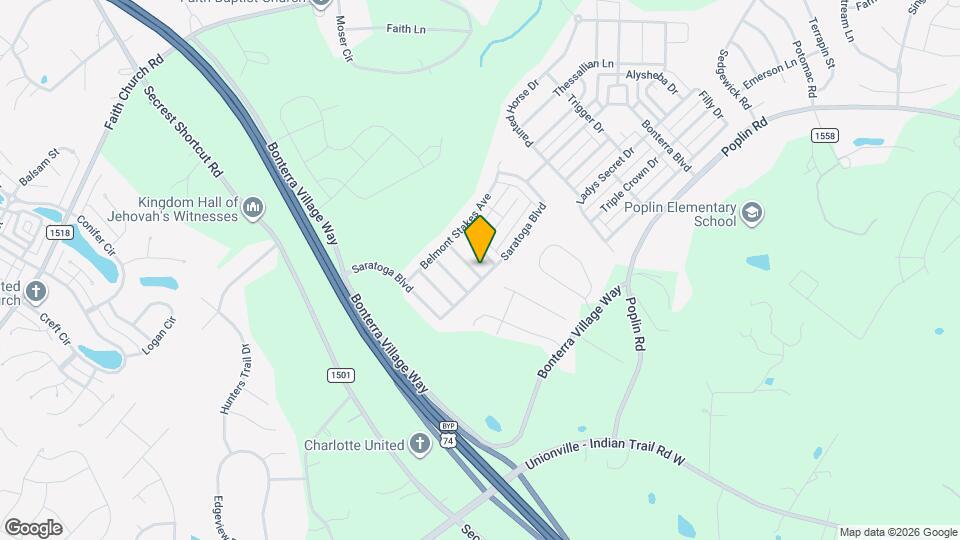 1023 Equipoise Dr Mapa y Detalles de la Ubicación