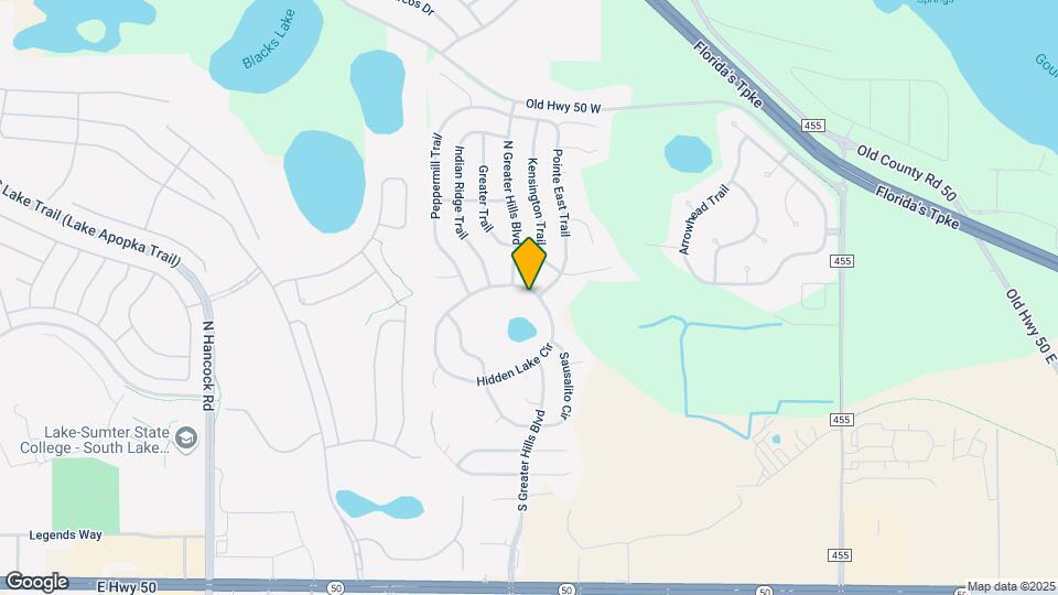15905 Hidden Lake Cir Map and Location Details