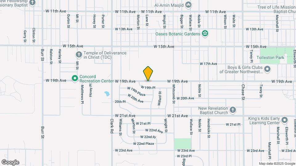 4141 W 19th Ave, Unit 1907-01A Map and Location Details