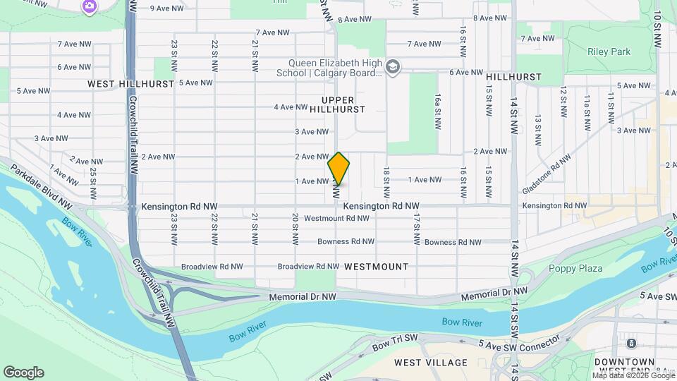 118 19 St NW Map and Location Details