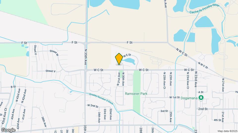 510 N 30th Ave Ct Map and Location Details