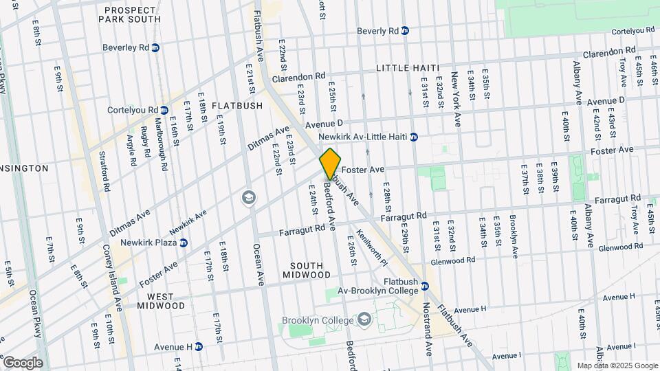 2665 Bedford Ave Map and Location Details