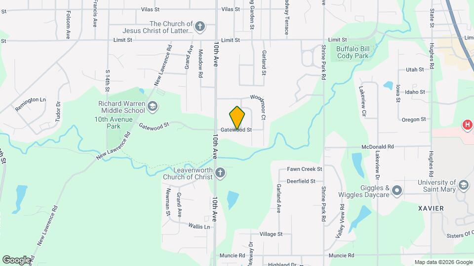 907 Gatewood St Map and Location Details