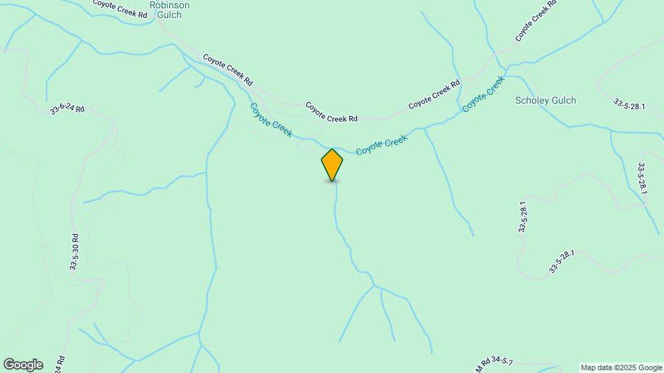 3723 Coyote Creek Rd Map and Location Details