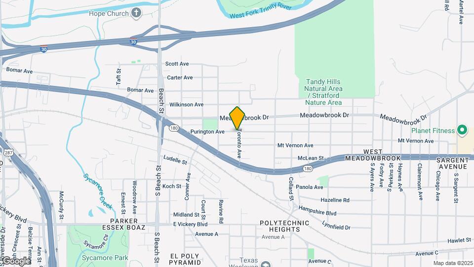 2934 Purington Ave Map and Location Details