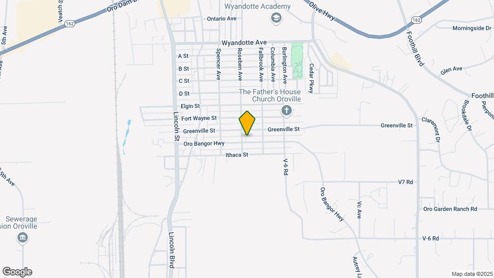 2452 Oro Bangor Hwy Mapa y Detalles de la Ubicación