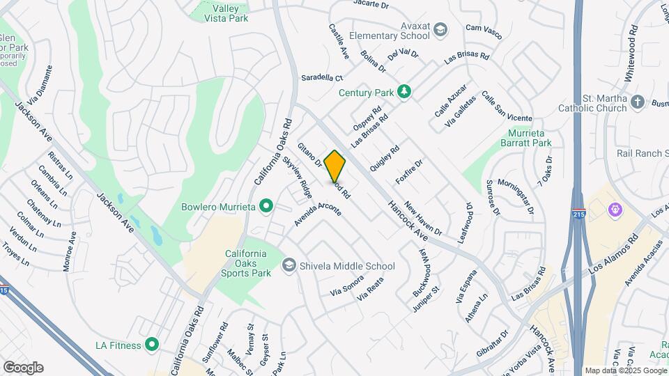 24431 Ridgewood Rd Mapa y Detalles de la Ubicación