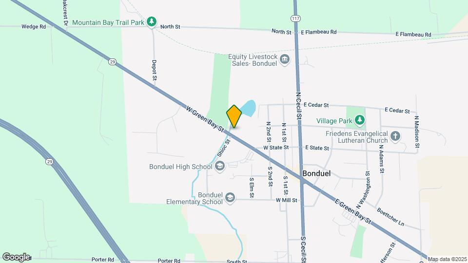 Bonduel Townhomes Map and Location Details