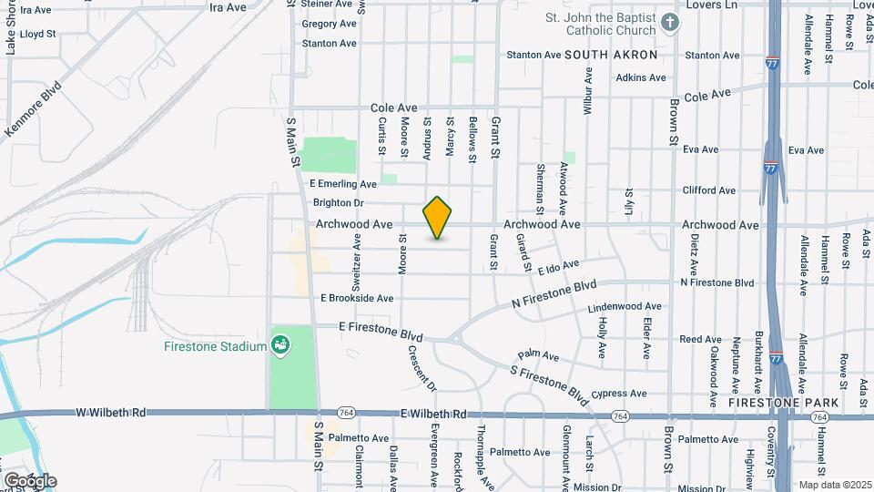 167 E Mapledale Ave Map and Location Details