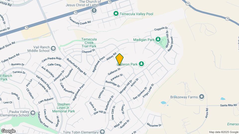 33996 Galleron St Map and Location Details