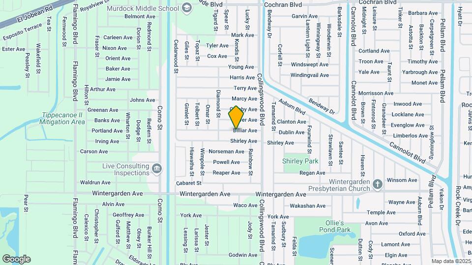 17457 Billiar Ave Map and Location Details