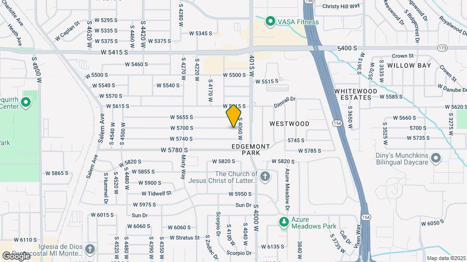 4085 W 5700 S Map and Location Details