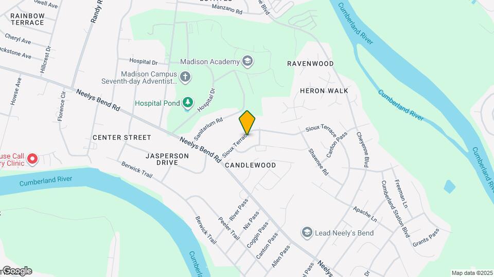 1140 Sioux Ter Map and Location Details