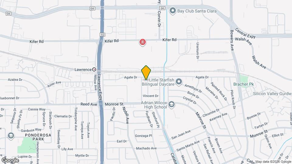 2620 Castello Way Map and Location Details