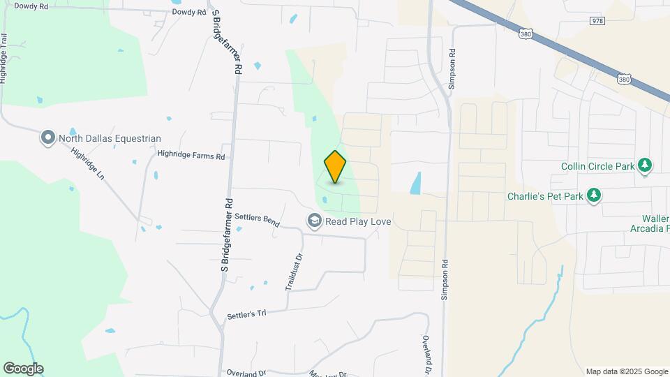 414 Blanton St Map and Location Details