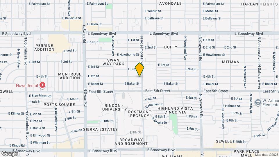 5050 E 4th St Map and Location Details