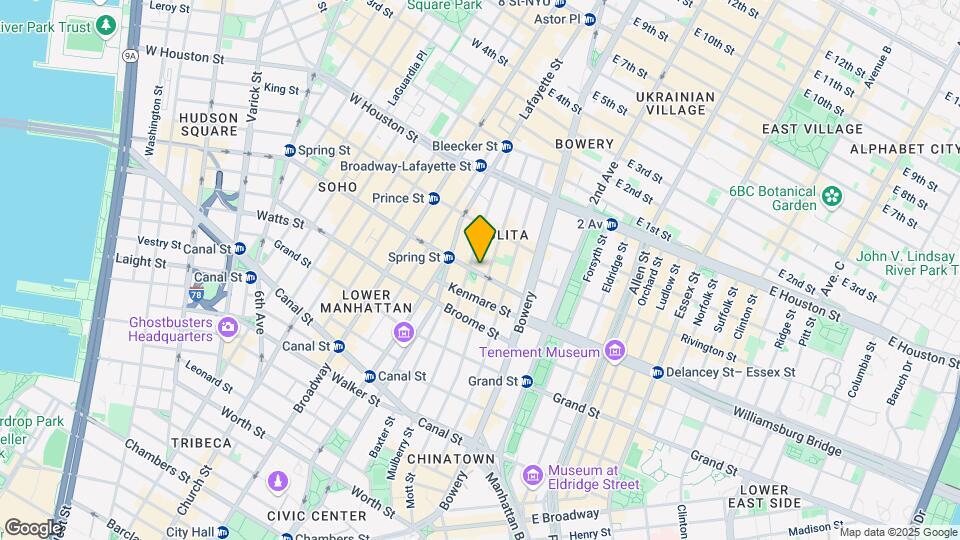 37 Spring St Mapa y Detalles de la Ubicación