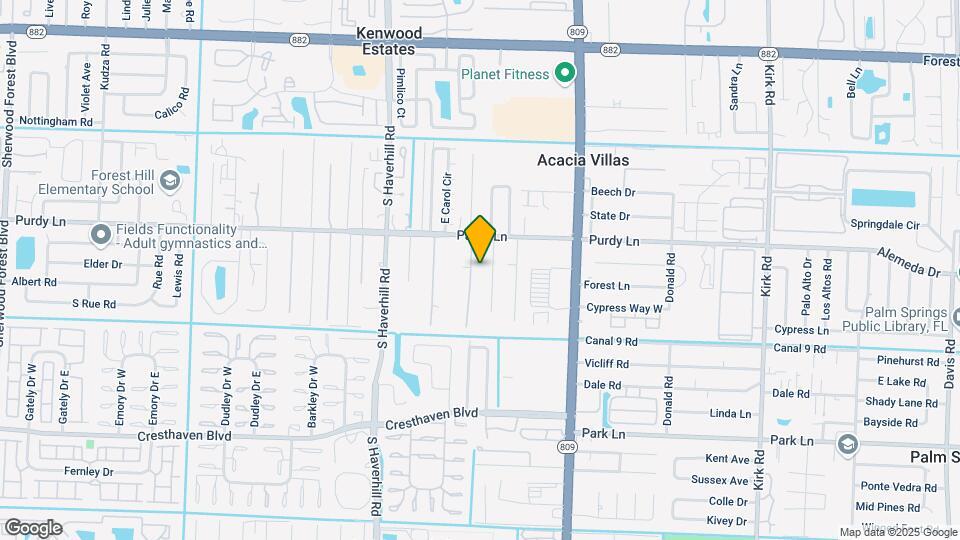 2592 Ida Way Map and Location Details