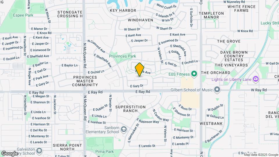 1472 E Constitution Dr Map and Location Details