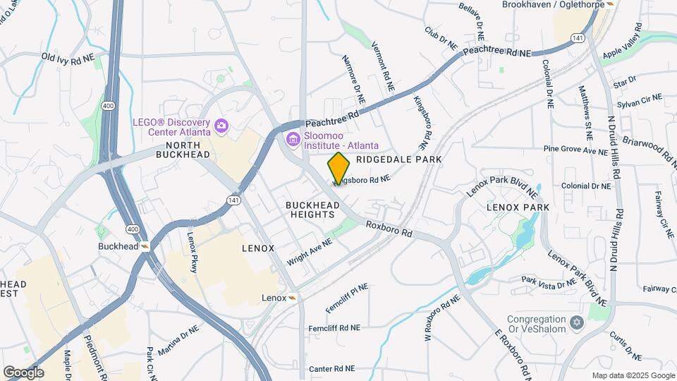 3511 Roxboro Rd NE Map and Location Details