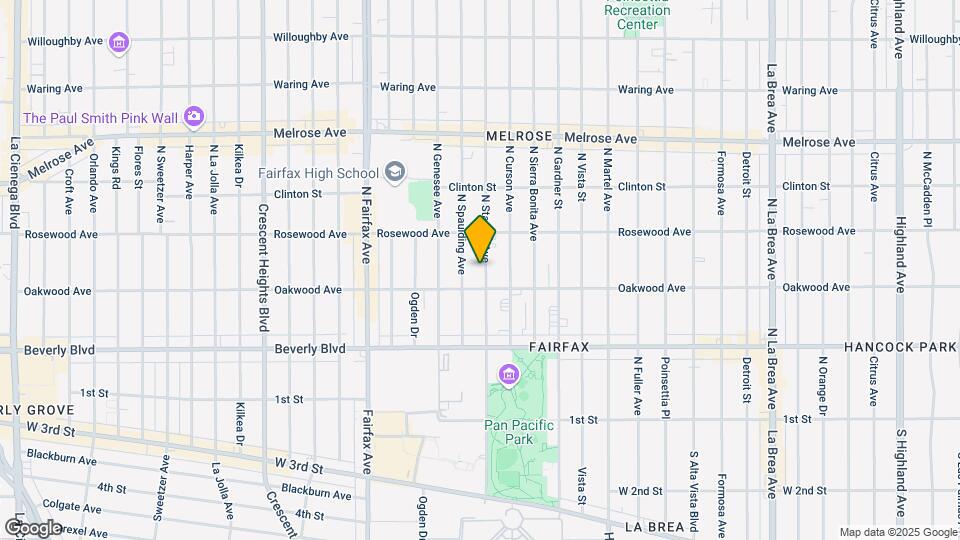 425 N Stanley Ave Map and Location Details