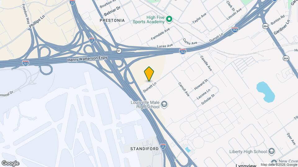 1209 Durrett Ln Map and Location Details