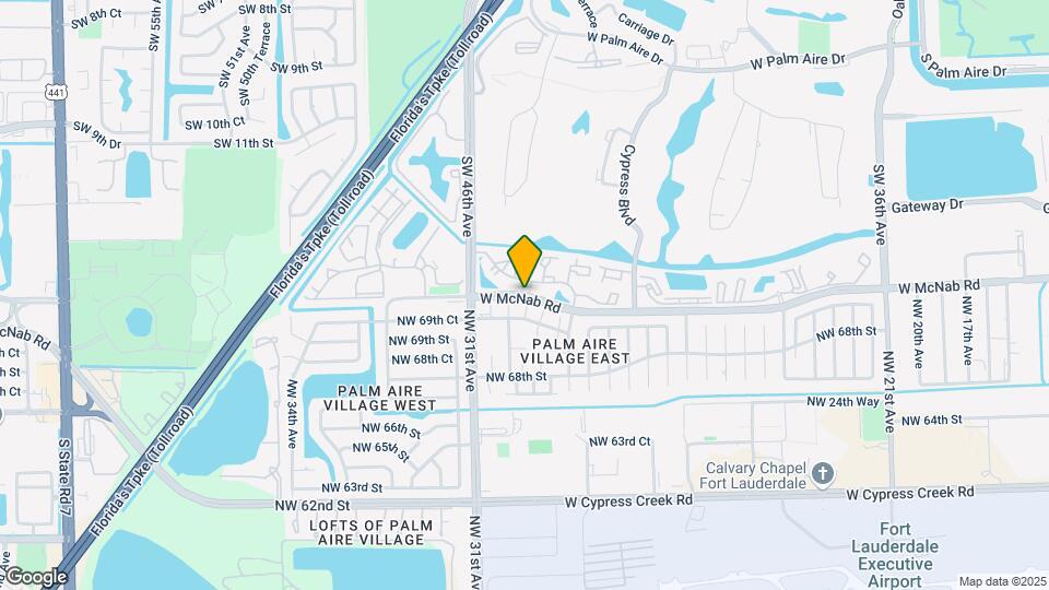 4442 W McNab Rd Map and Location Details