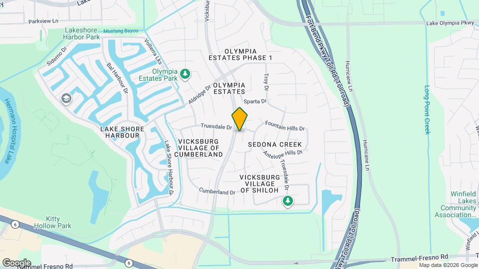 2806 Powell Springs Ct Map and Location Details