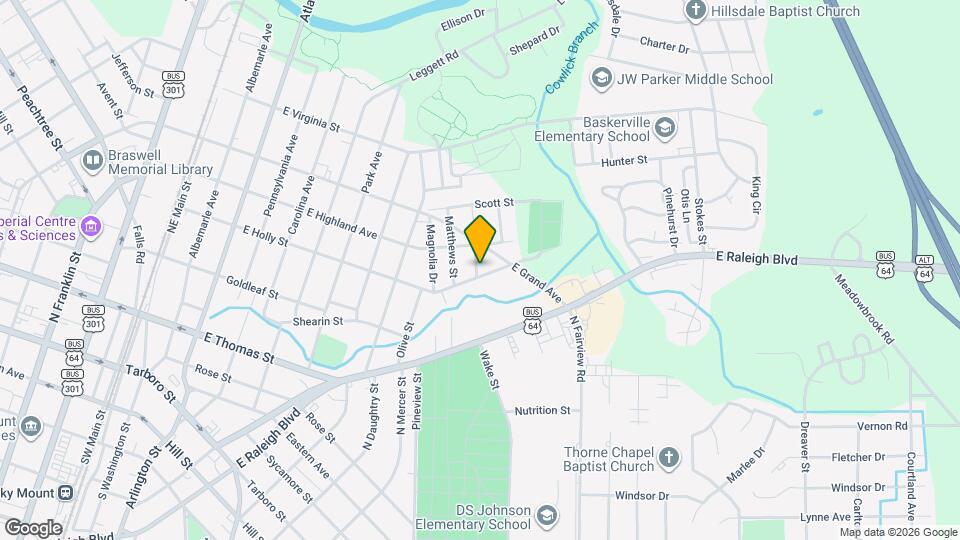 1200 E Holly St Map and Location Details