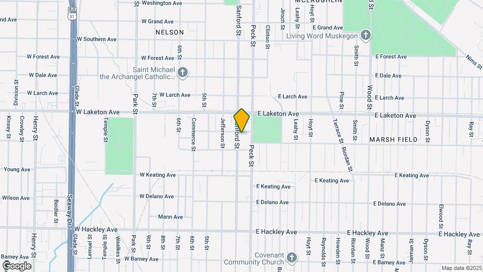 1880 Sanford St Map and Location Details