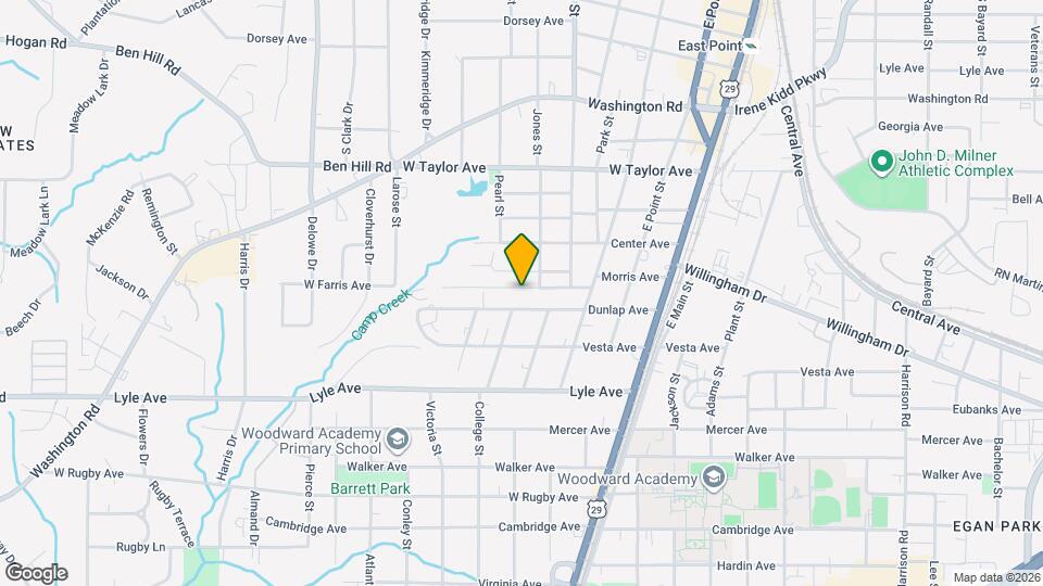 1856 E Farris Ave Map and Location Details